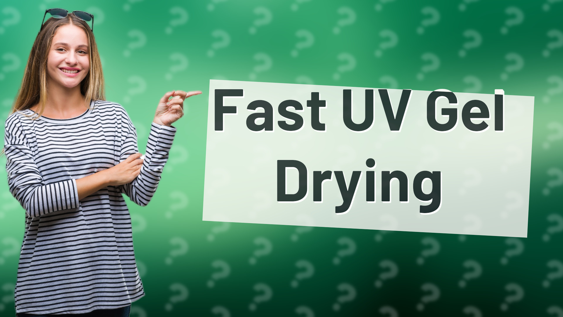 Fast UV Gel Drying