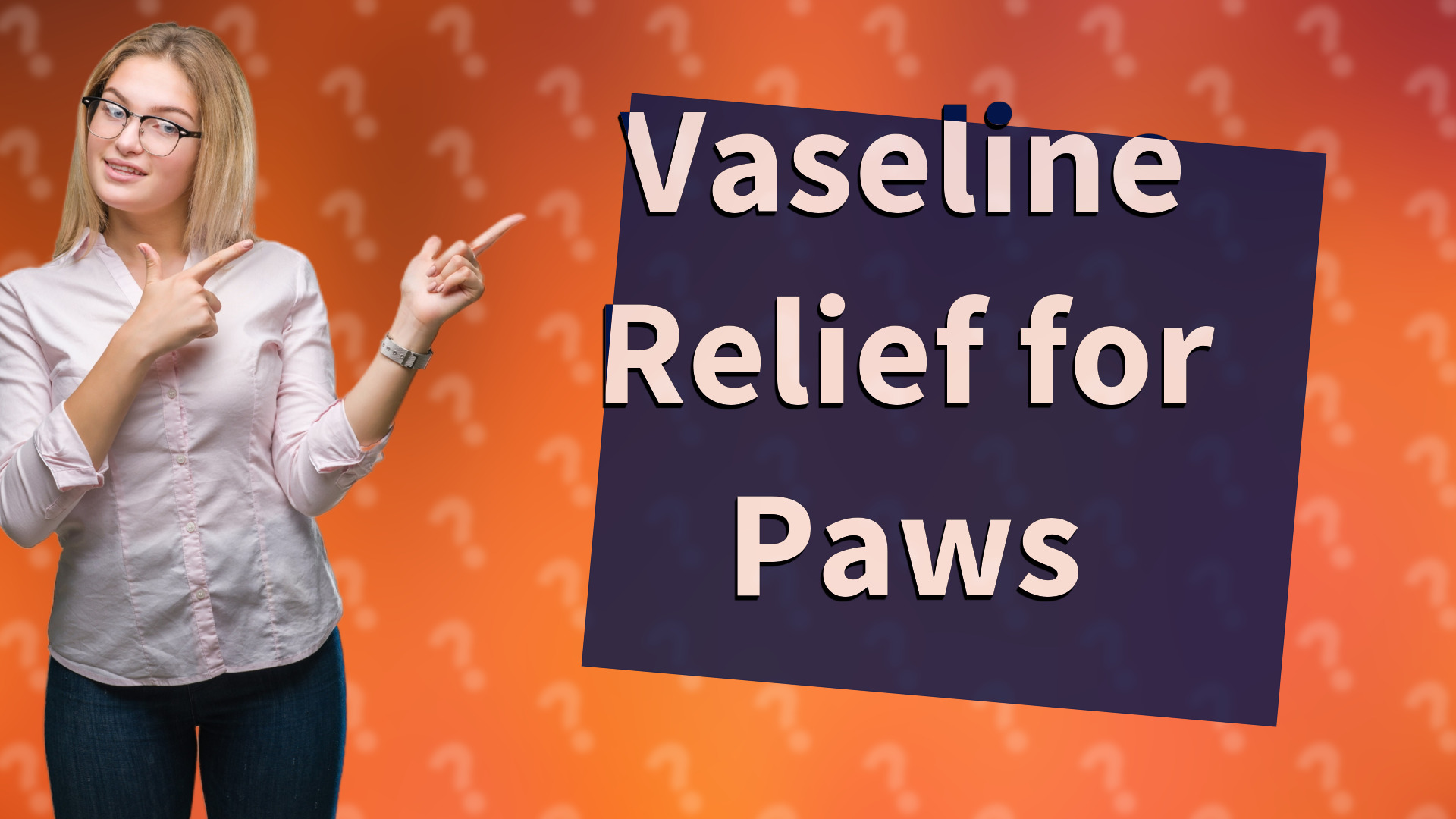 Vaseline Relief for Paws