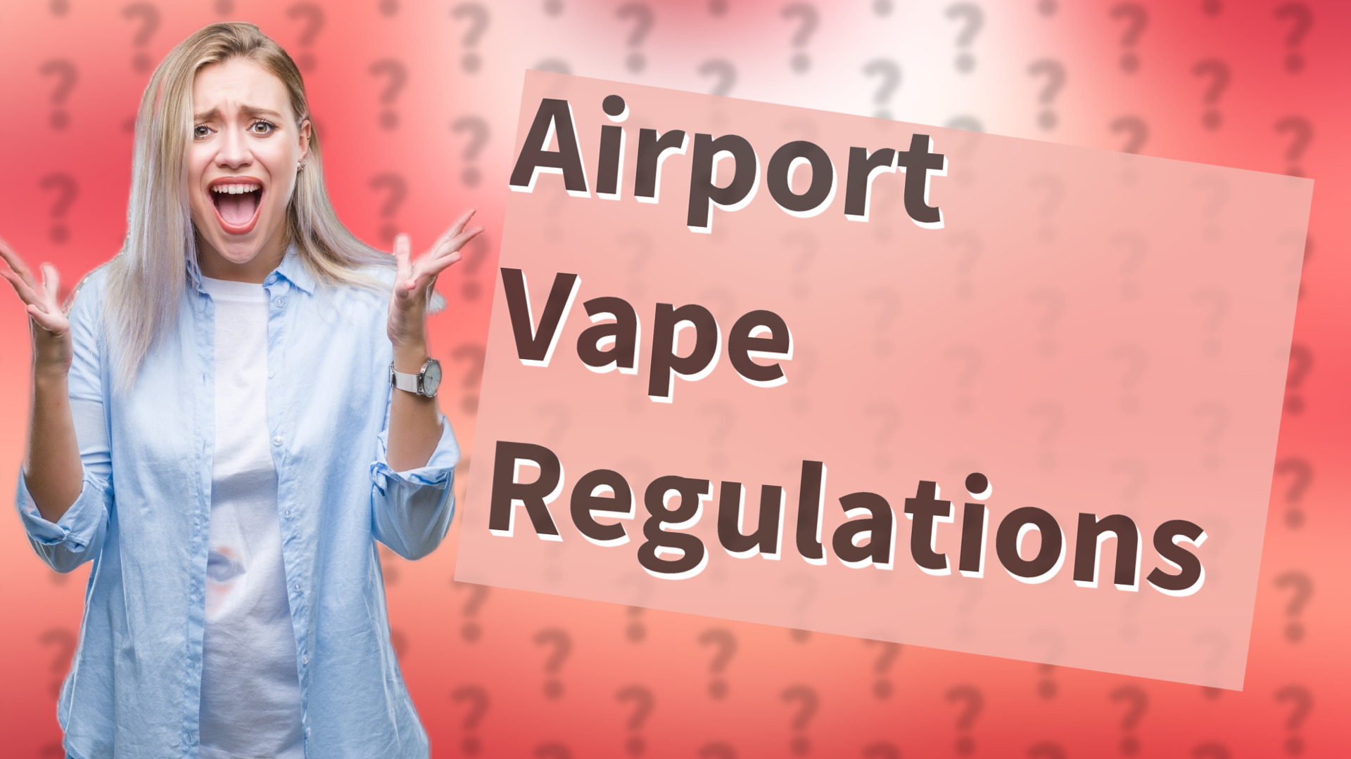 Airport Vape Regulations