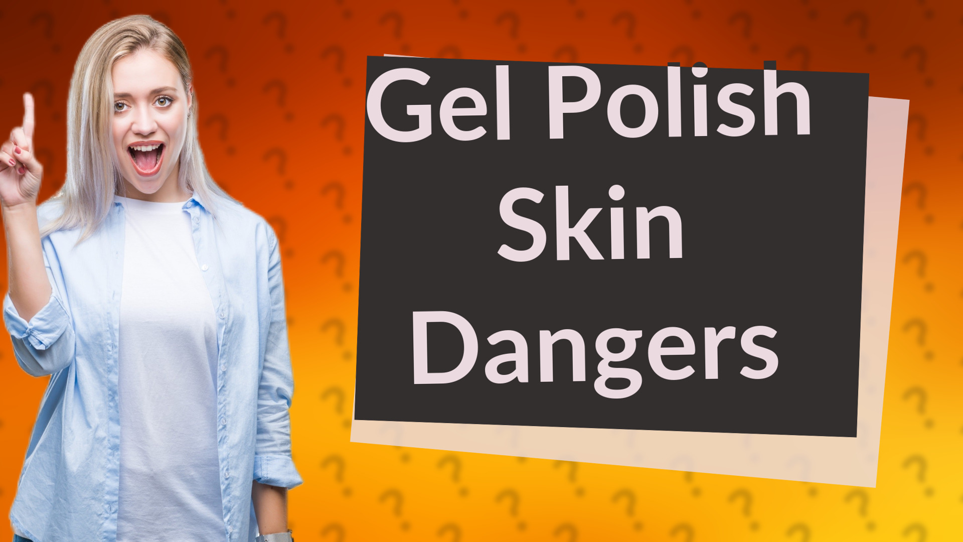 Gel Polish Skin Dangers