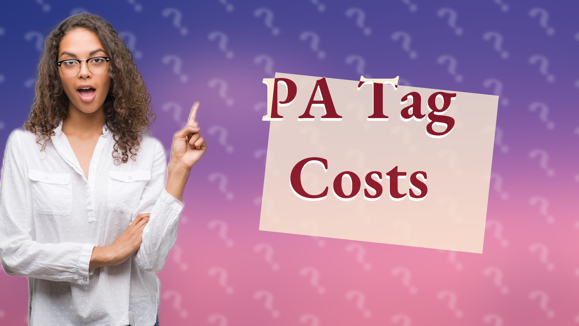 PA Tag Costs