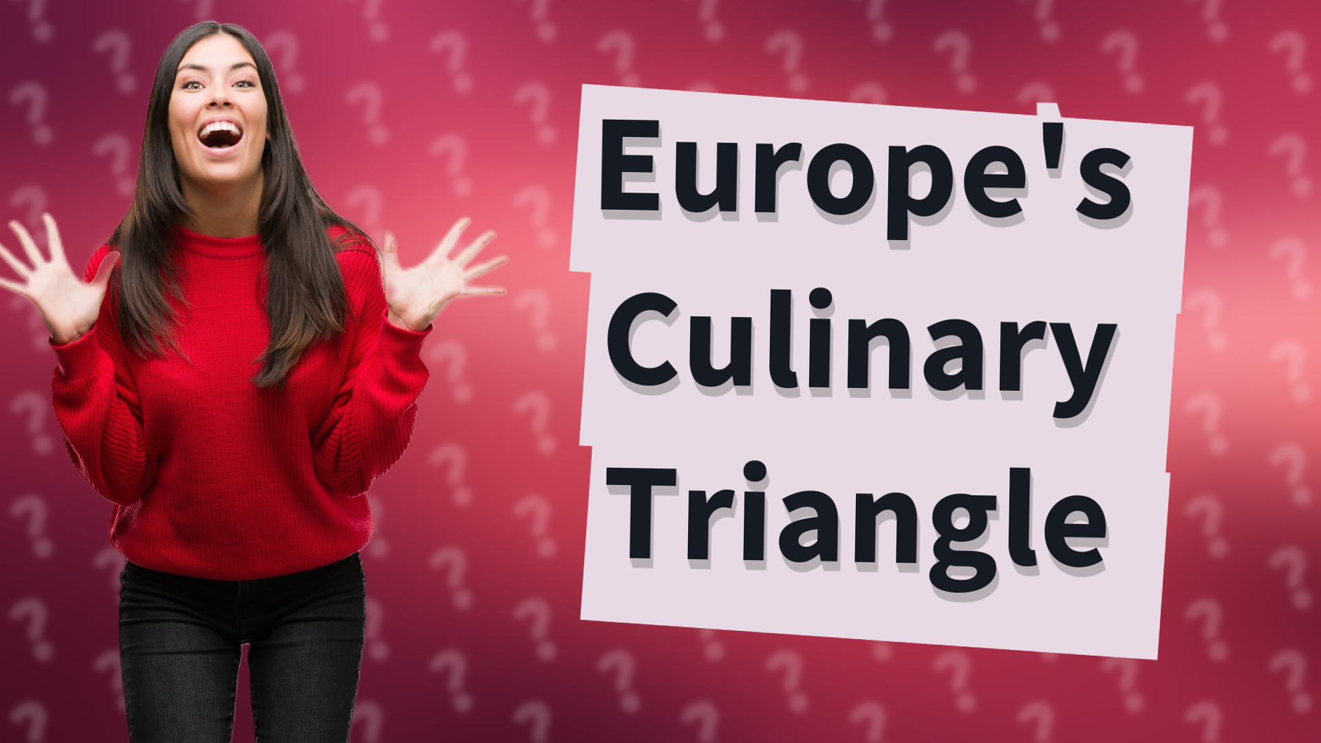 Europe's Culinary Triangle