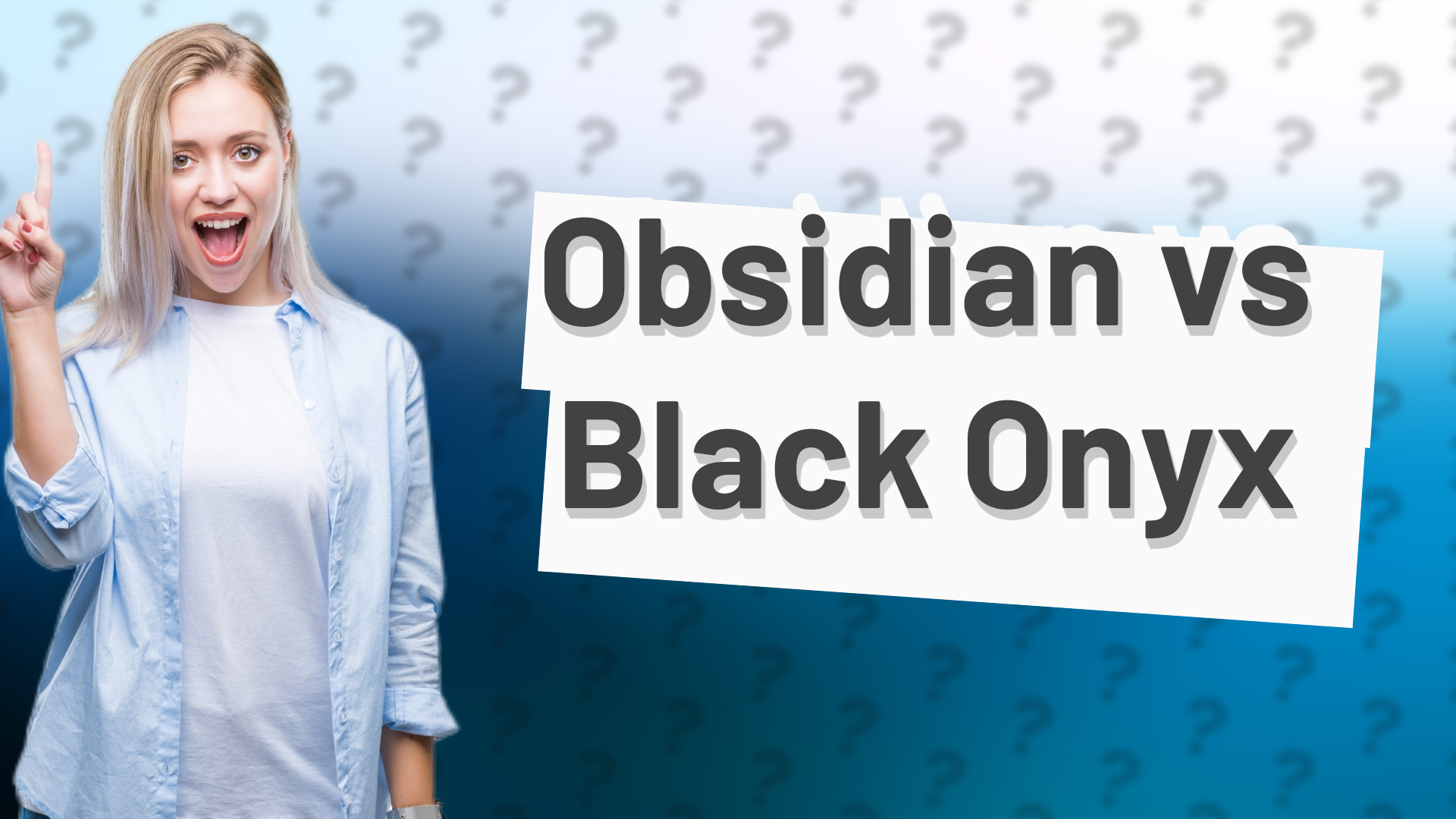 Obsidian vs Black Onyx