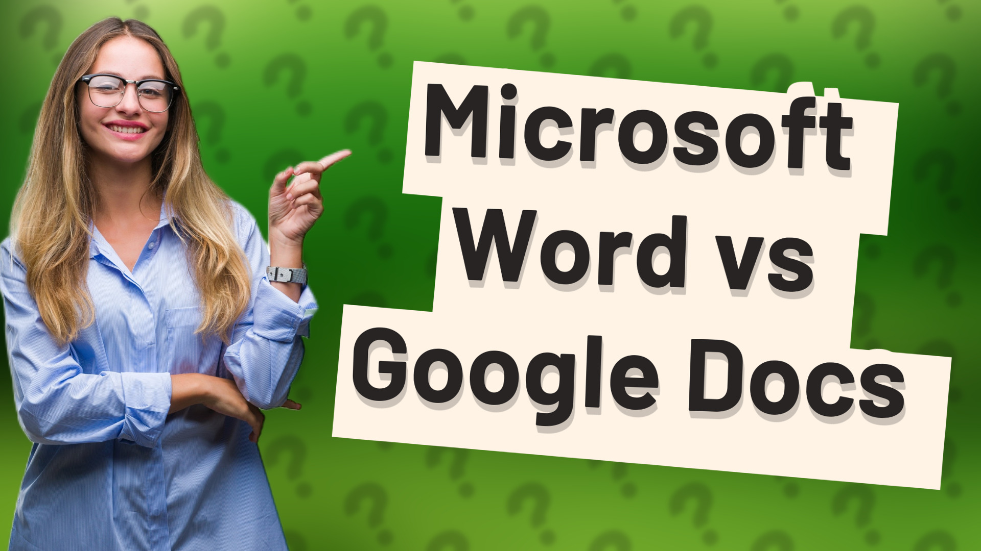 Microsoft Word vs Google Docs