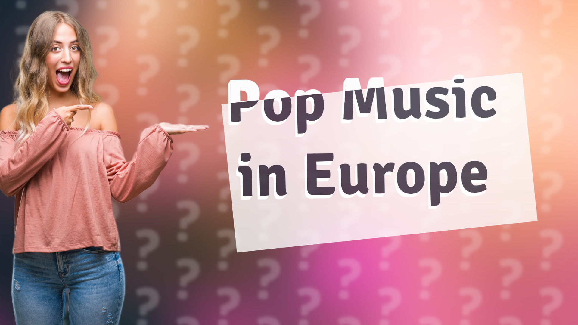 Pop Music in Europe