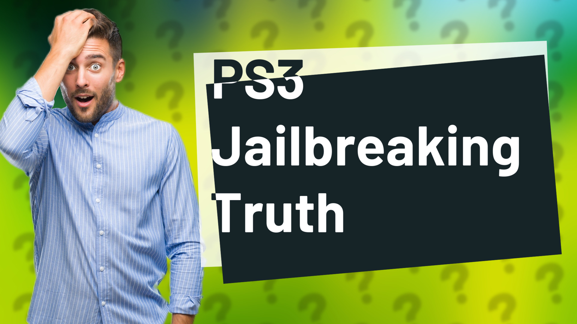 PS3 Jailbreaking Truth