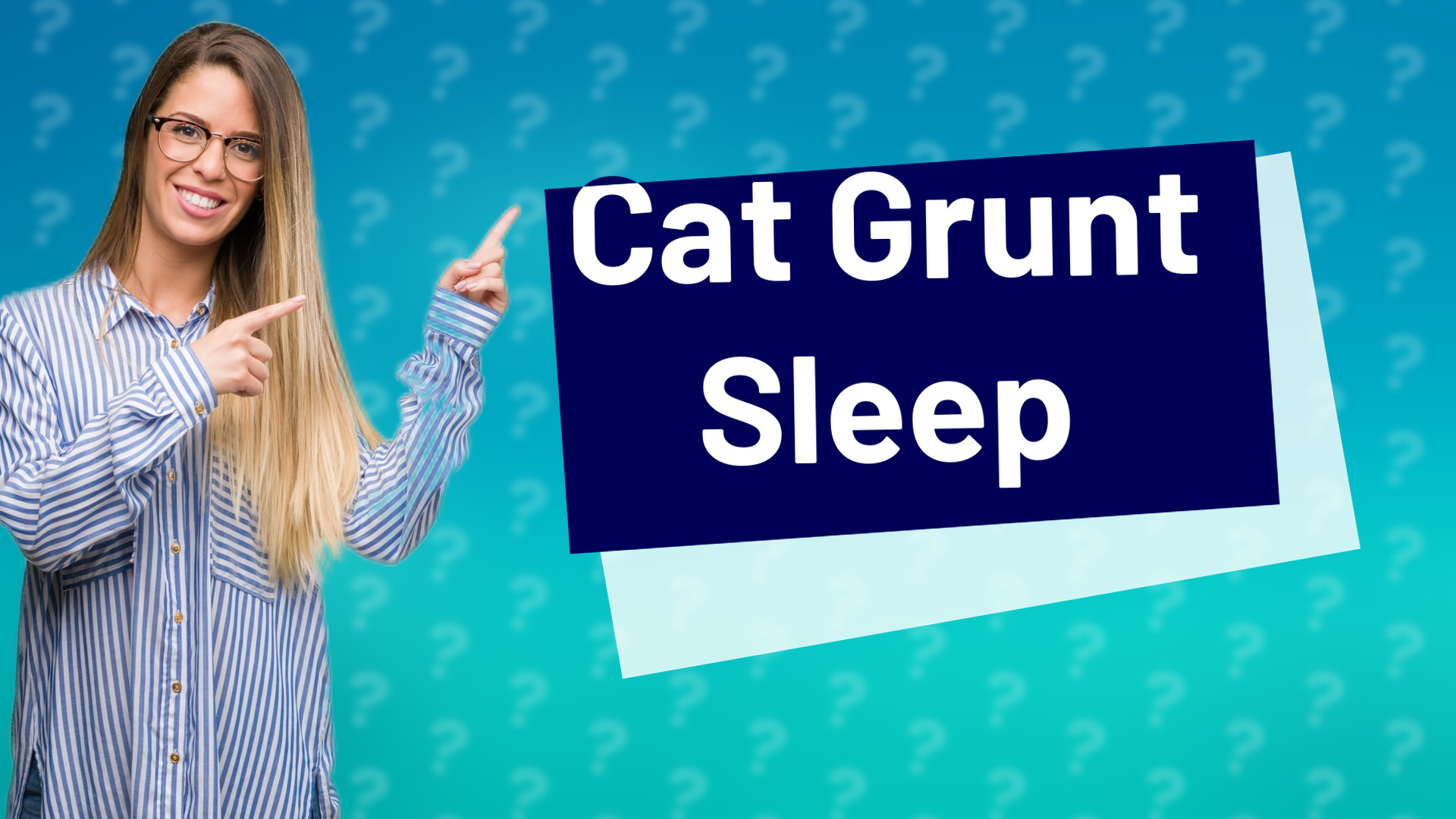 Cat Grunt Sleep