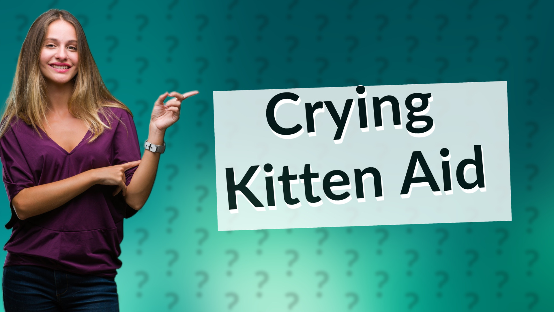 Crying Kitten Aid