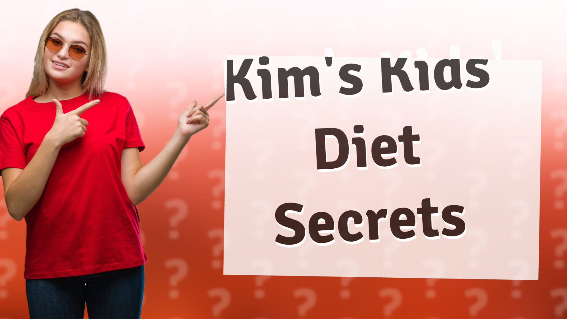 Kim's Kids' Diet Secrets