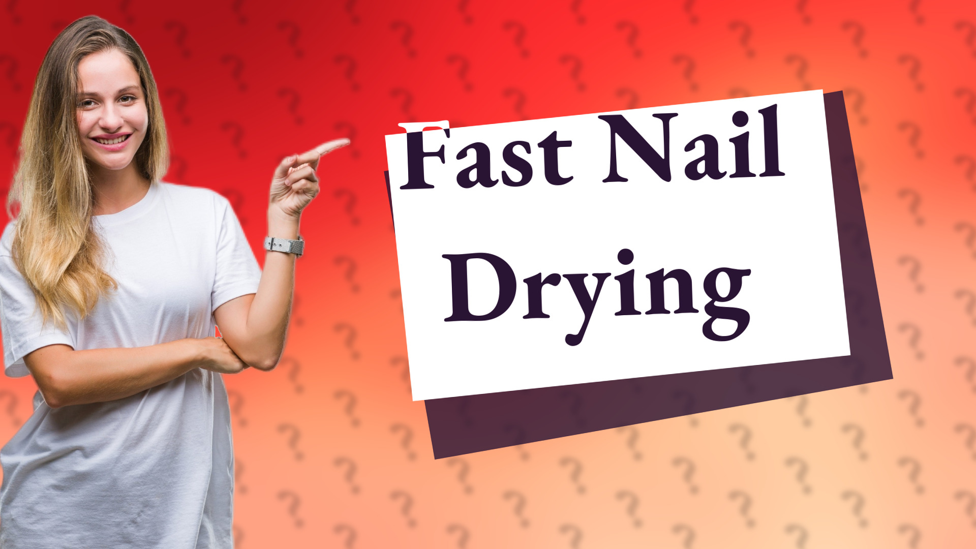 Fast Nail Drying