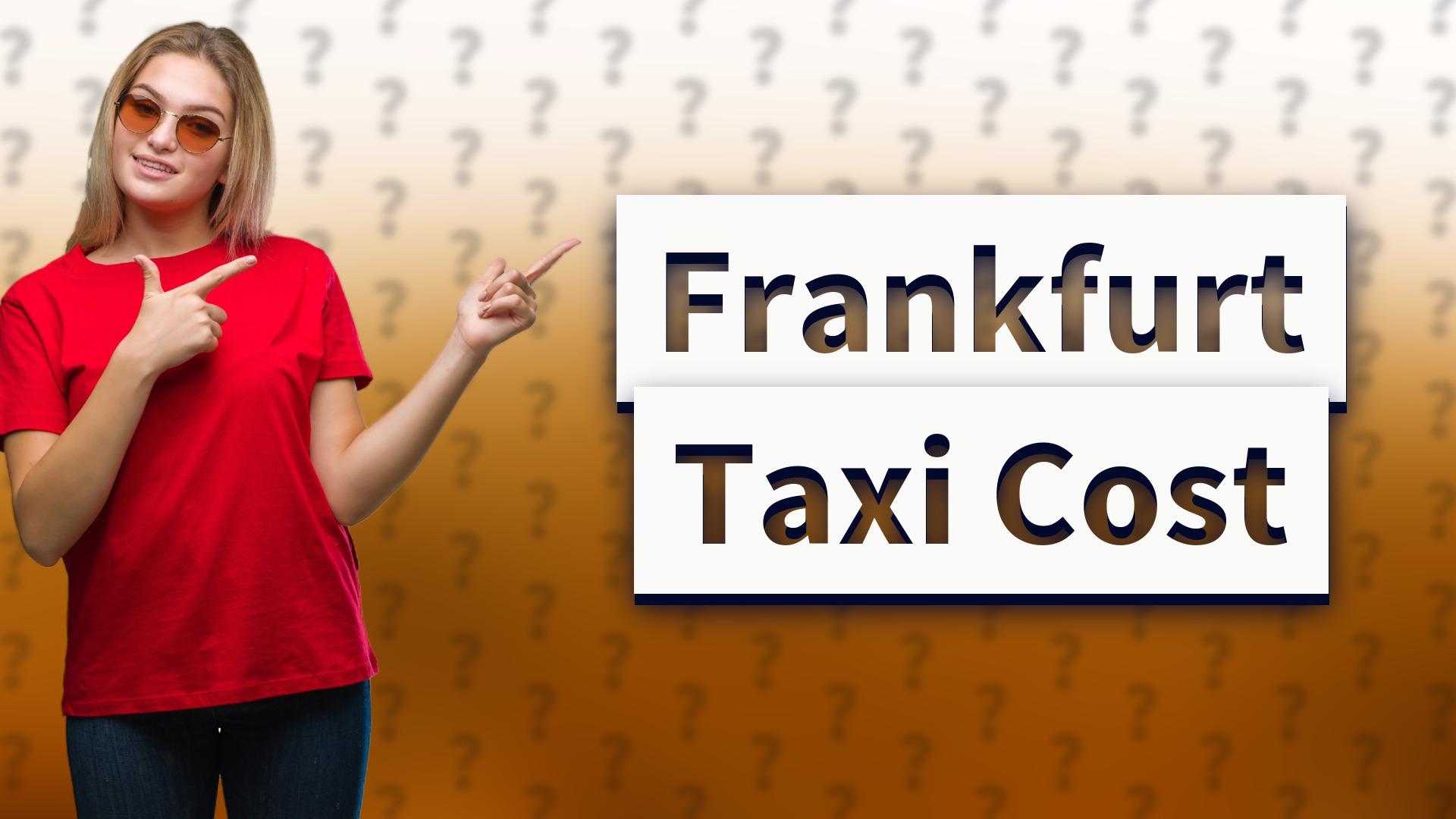 Frankfurt Taxi Cost
