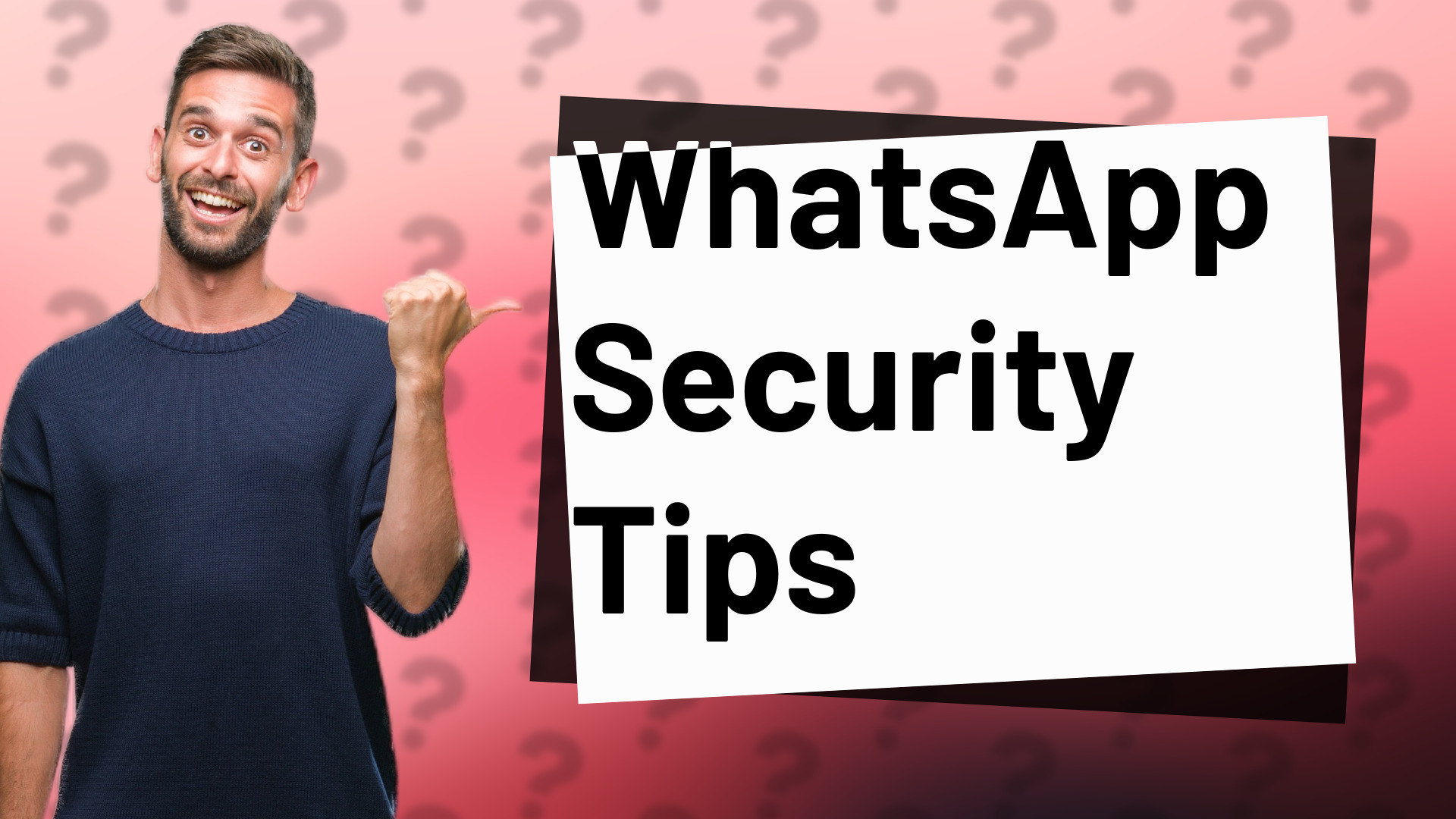 WhatsApp Security Tips