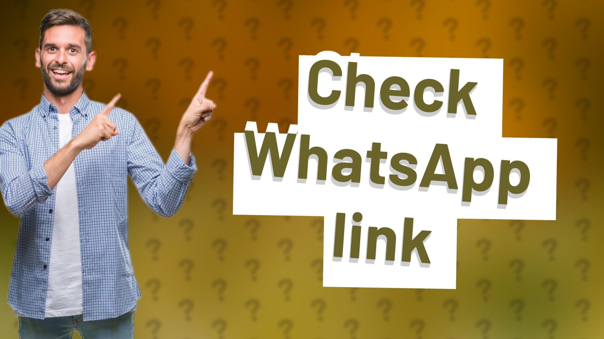 Check WhatsApp link