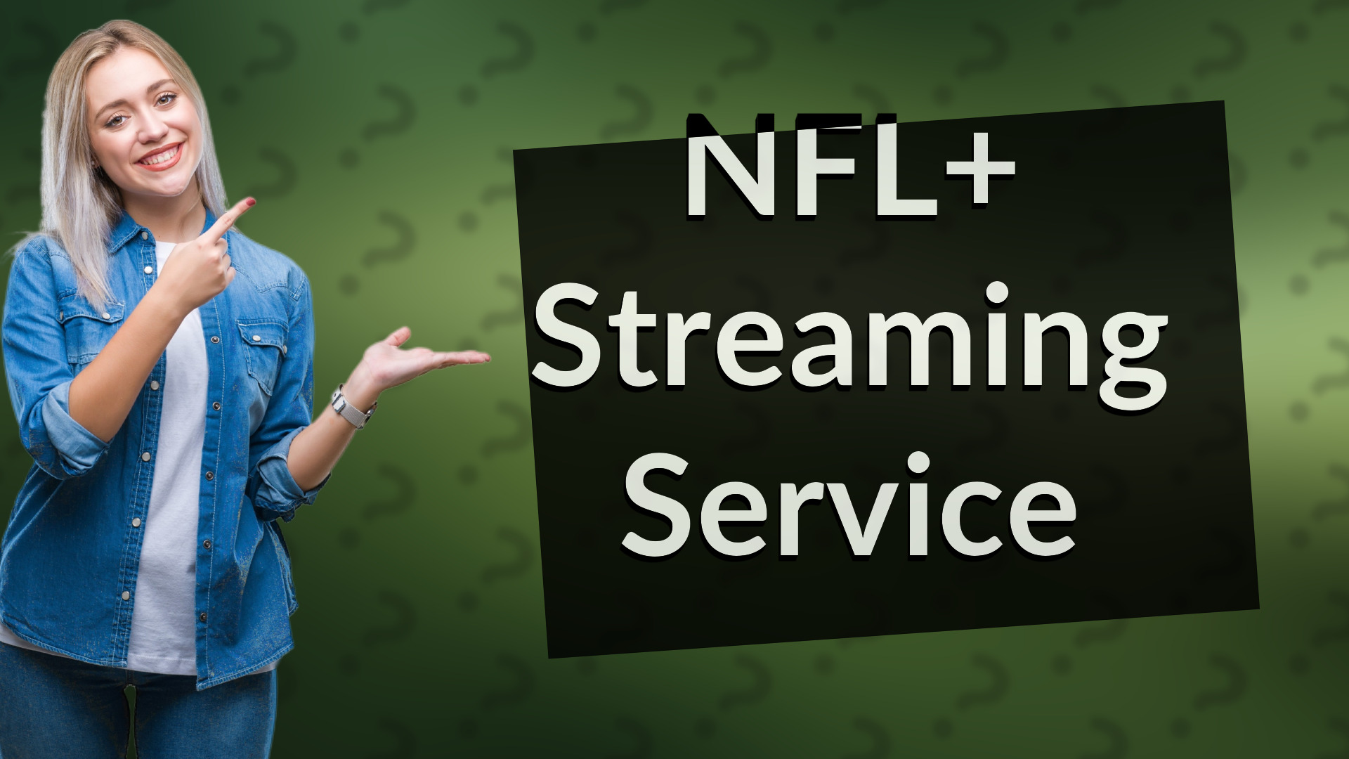 NFL+ Streaming Service