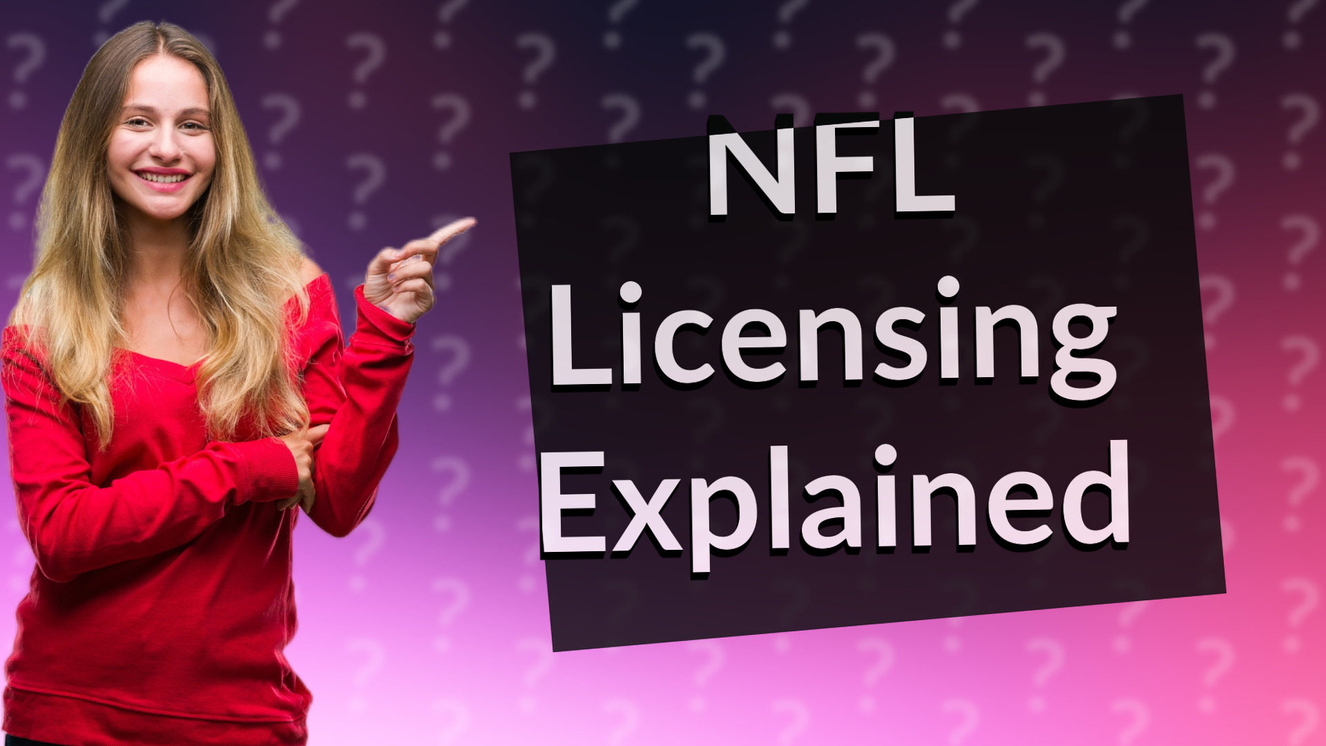 NFL Licensing Explained