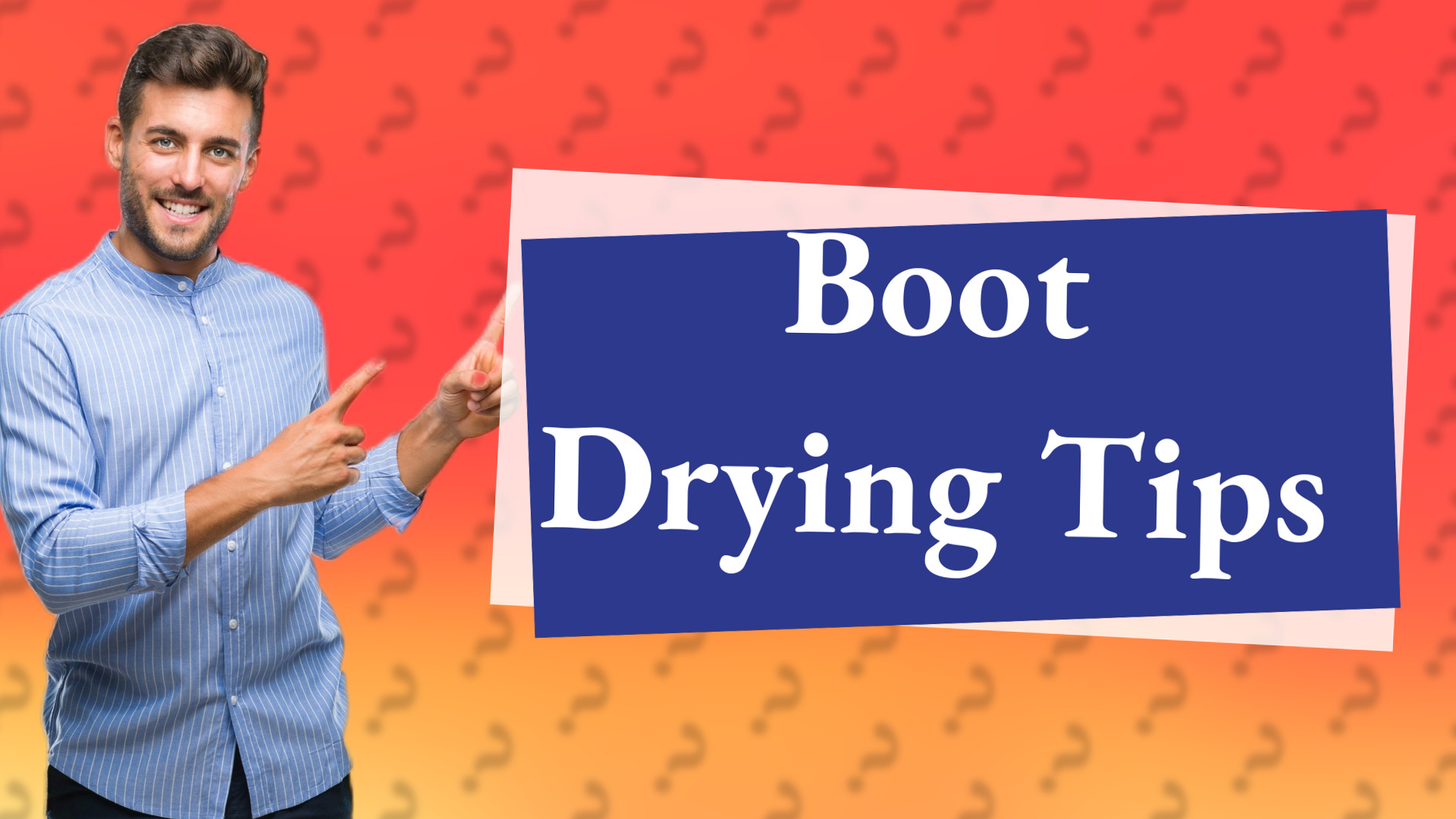 Boot Drying Tips