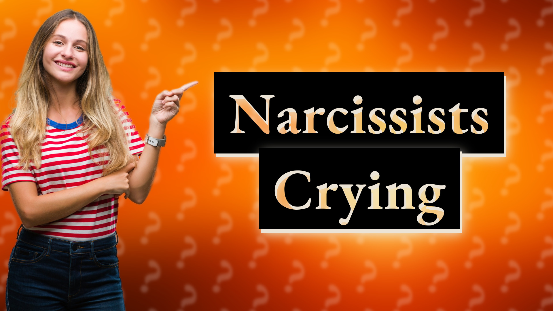 Narcissists Crying