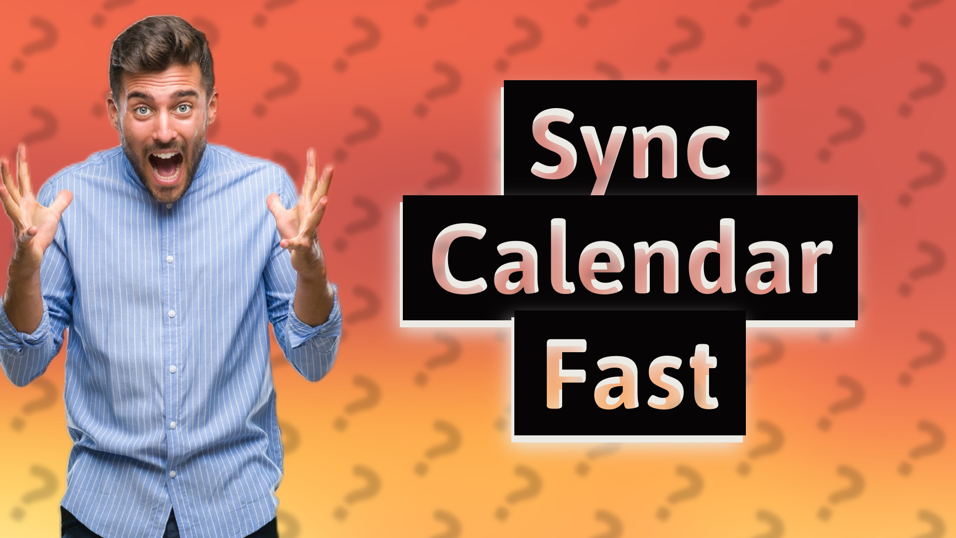 Sync Calendar Fast