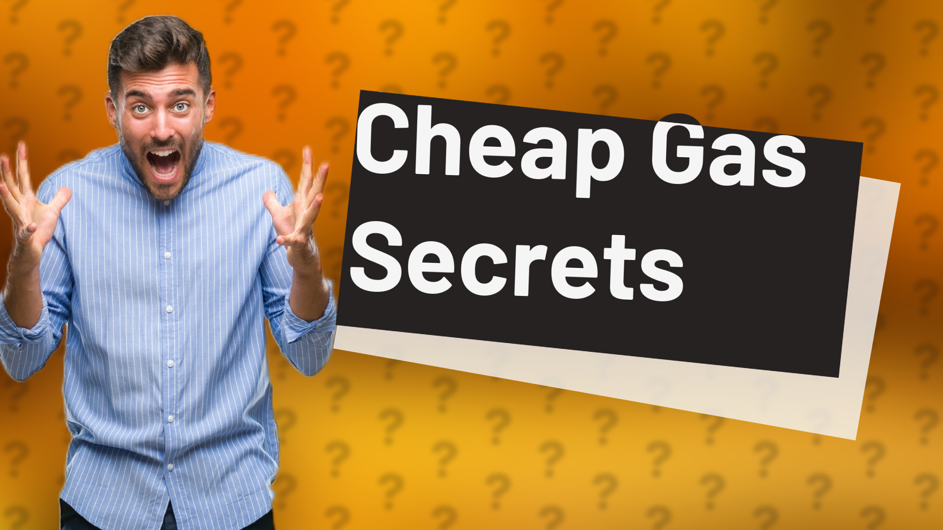 Cheap Gas Secrets