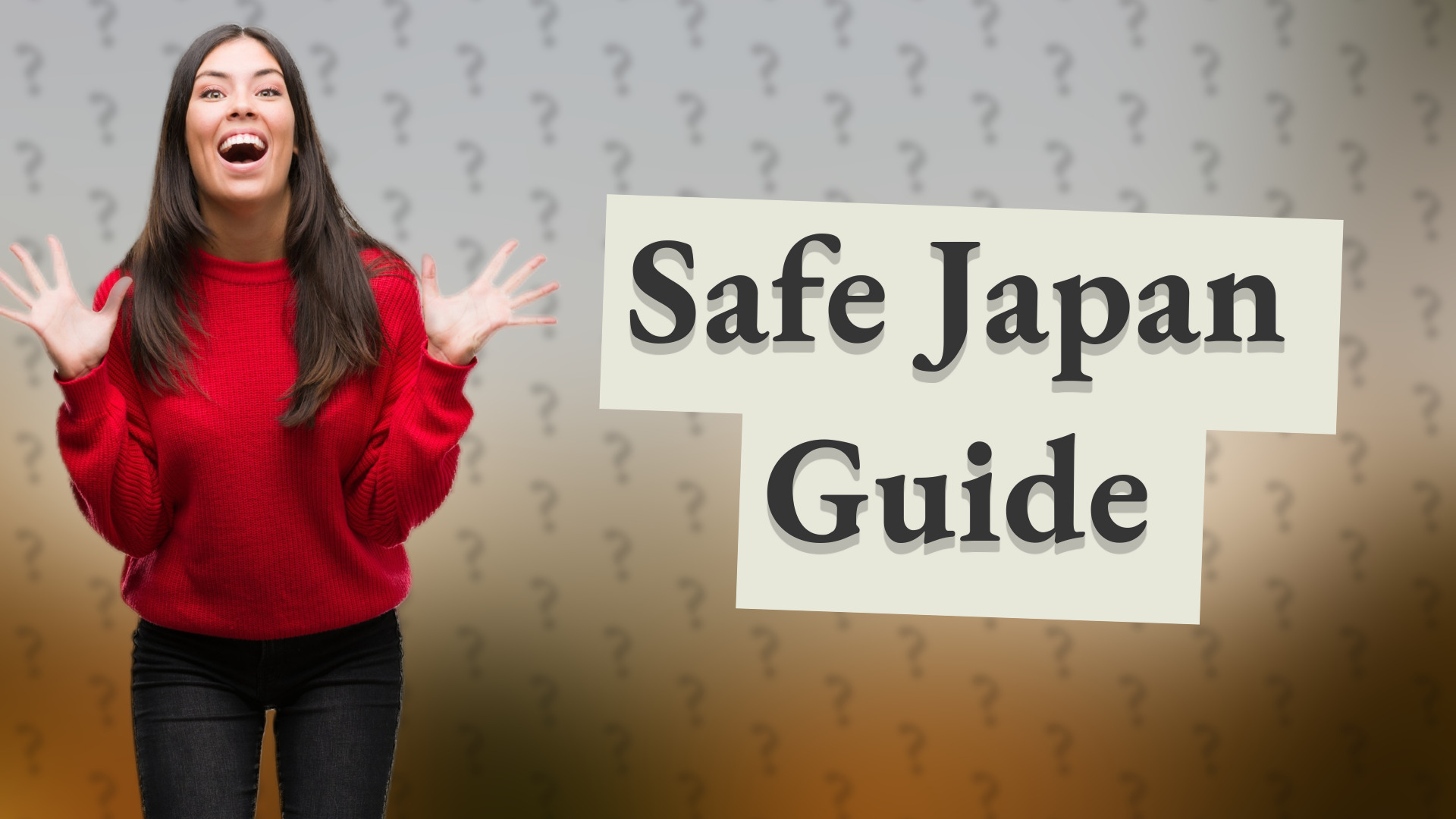 Safe Japan Guide
