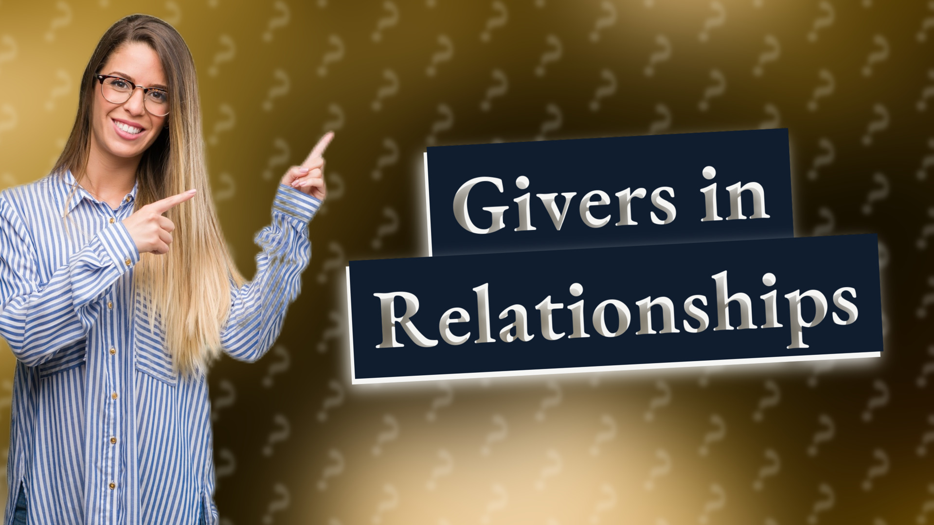 Givers in Relationships