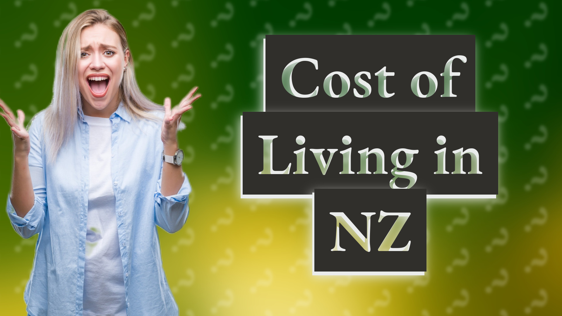 Cost of Living in NZ