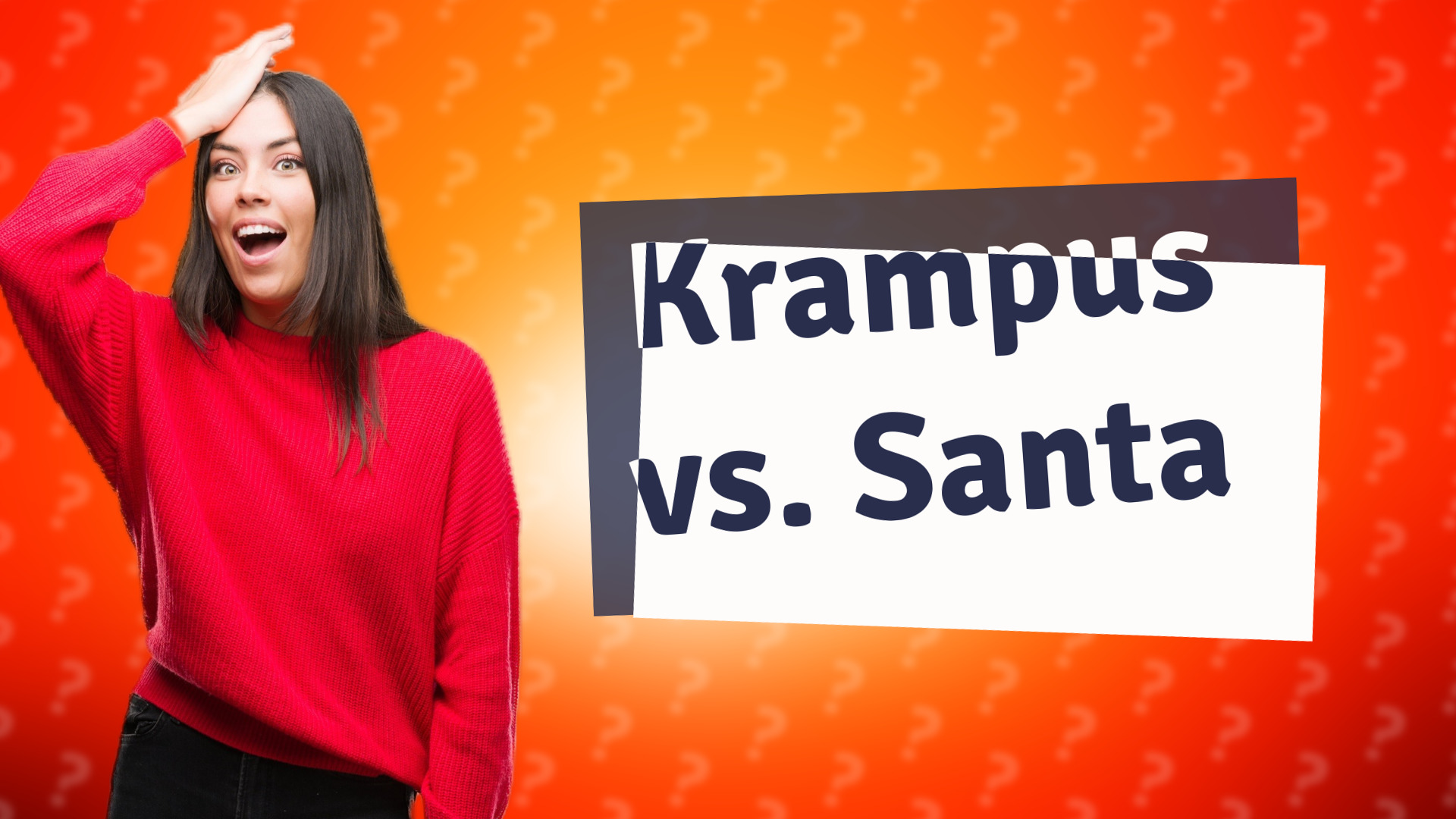 Krampus vs. Santa