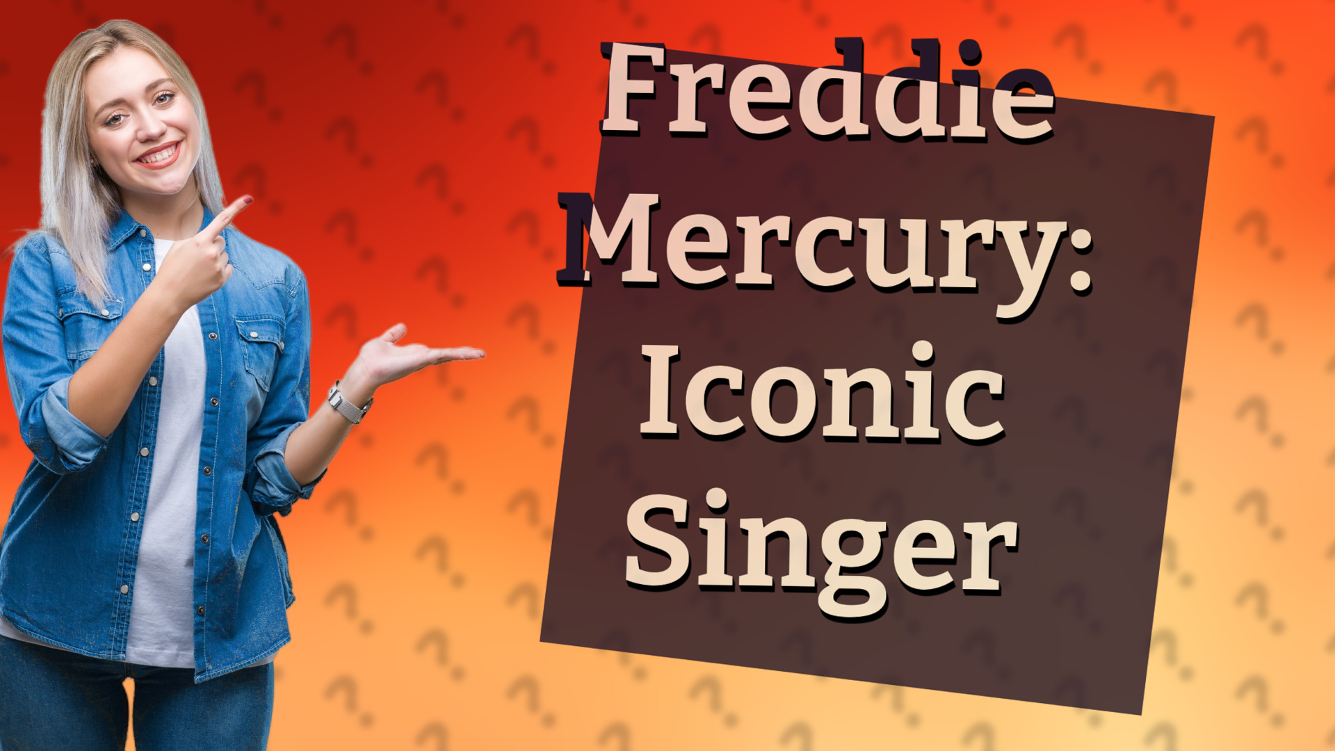 Freddie Mercury: Iconic Singer