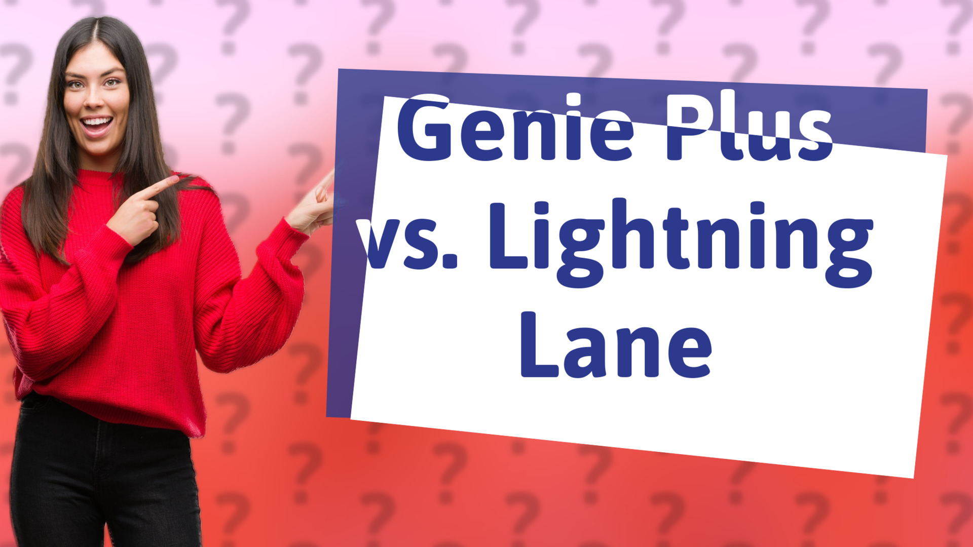 Genie Plus vs. Lightning Lane