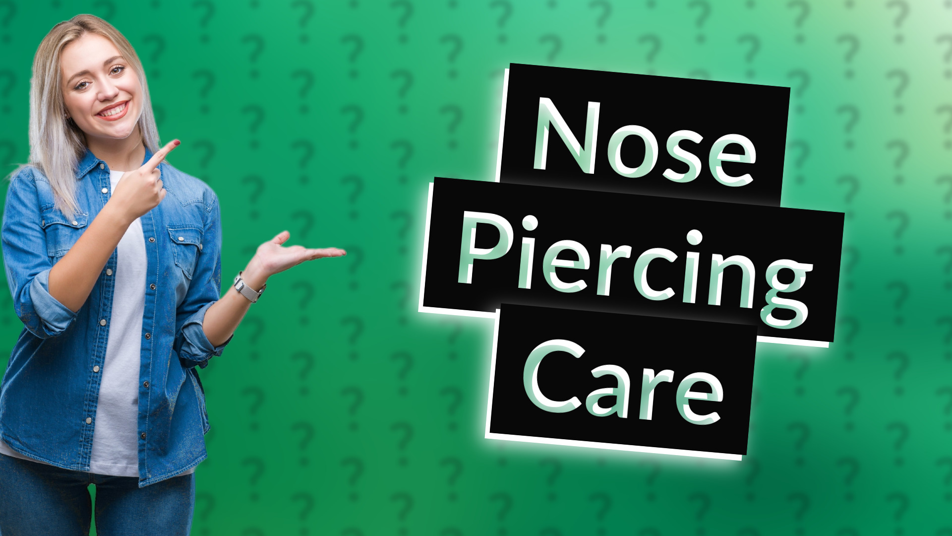 Nose Piercing Care