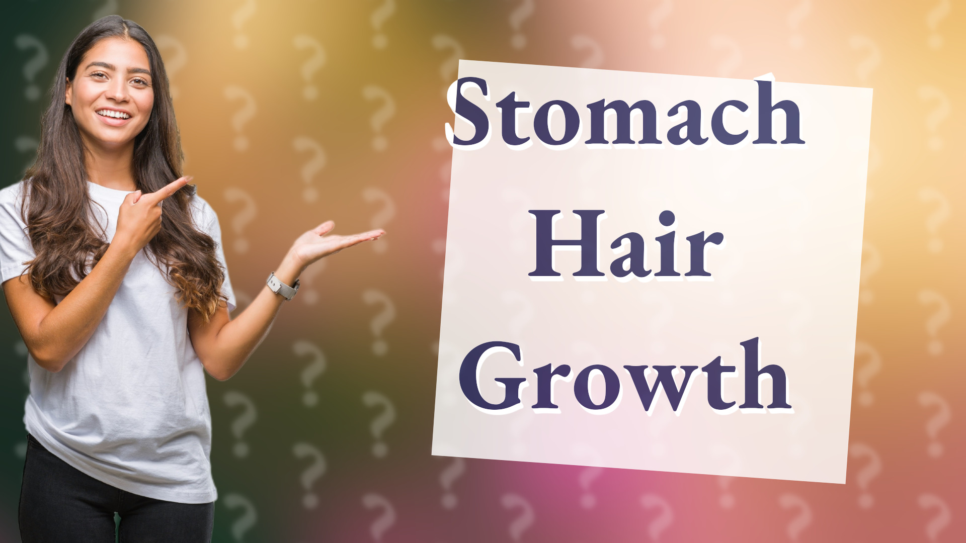 Stomach Hair Growth