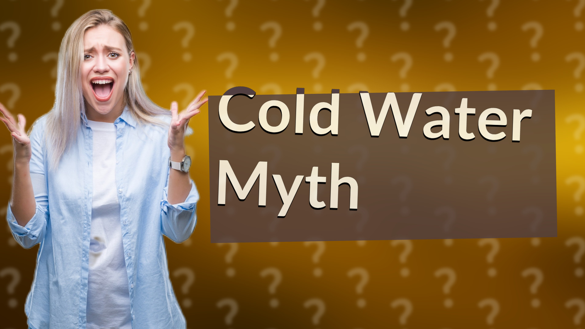 Cold Water Myth