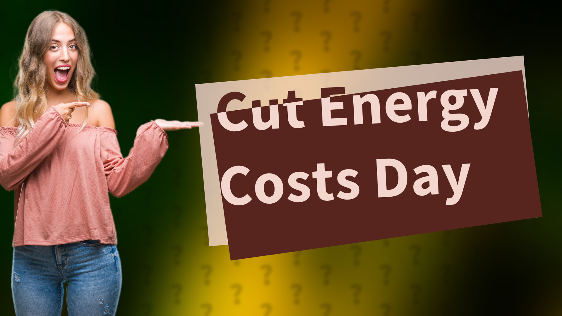 Cut Energy Costs Day