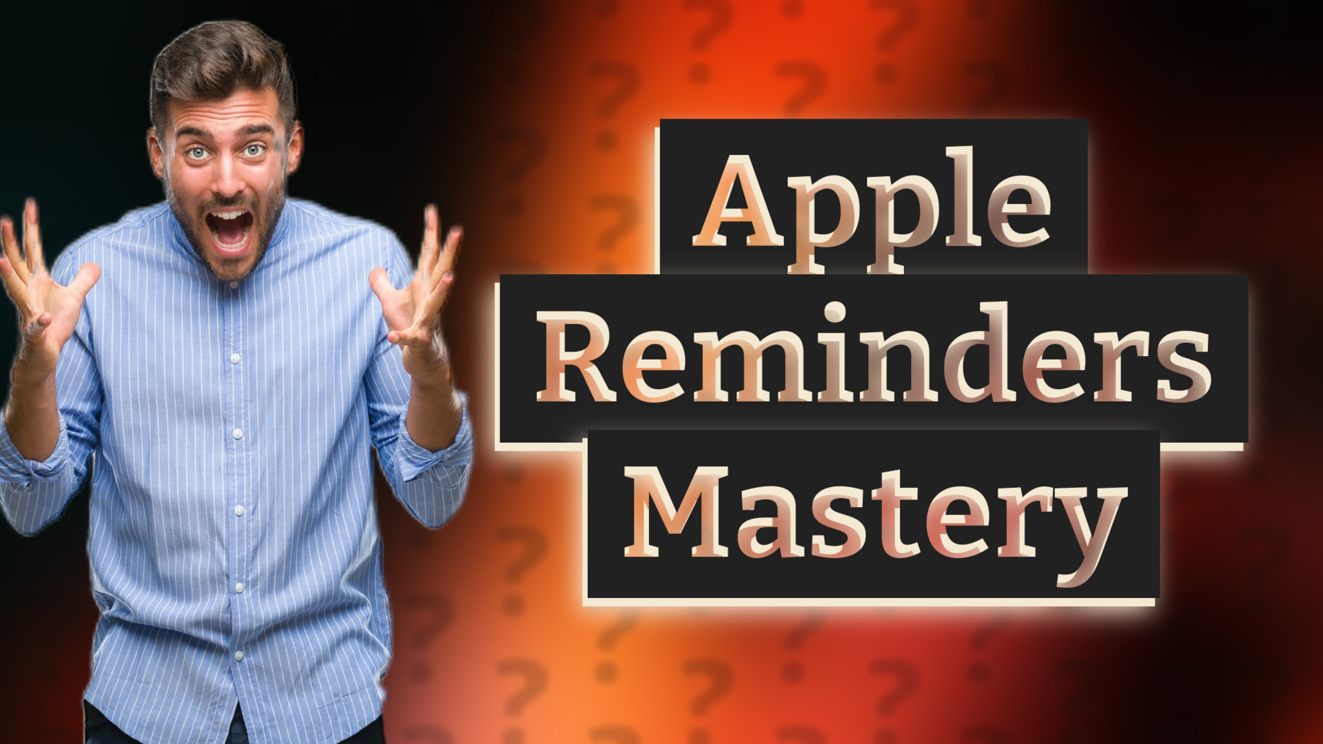 Apple Reminders Mastery