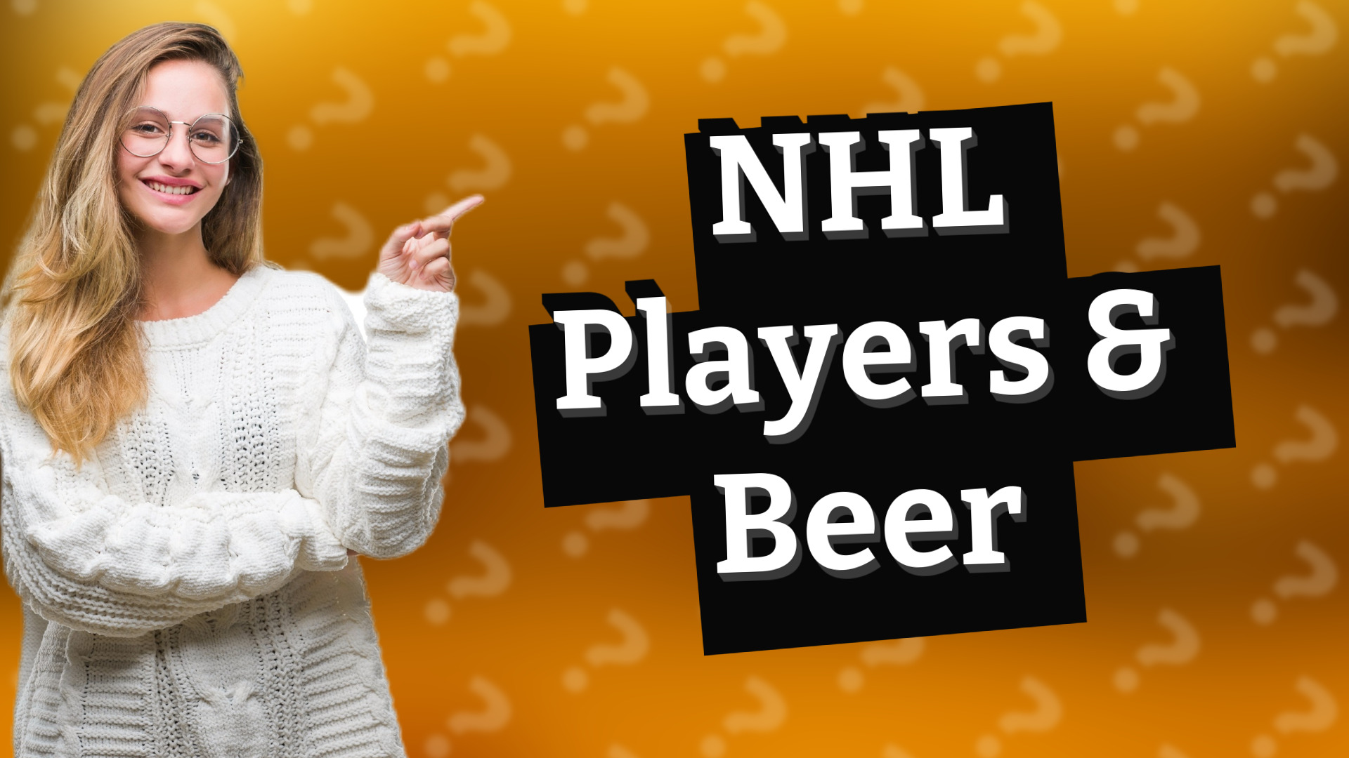 NHL Players & Beer