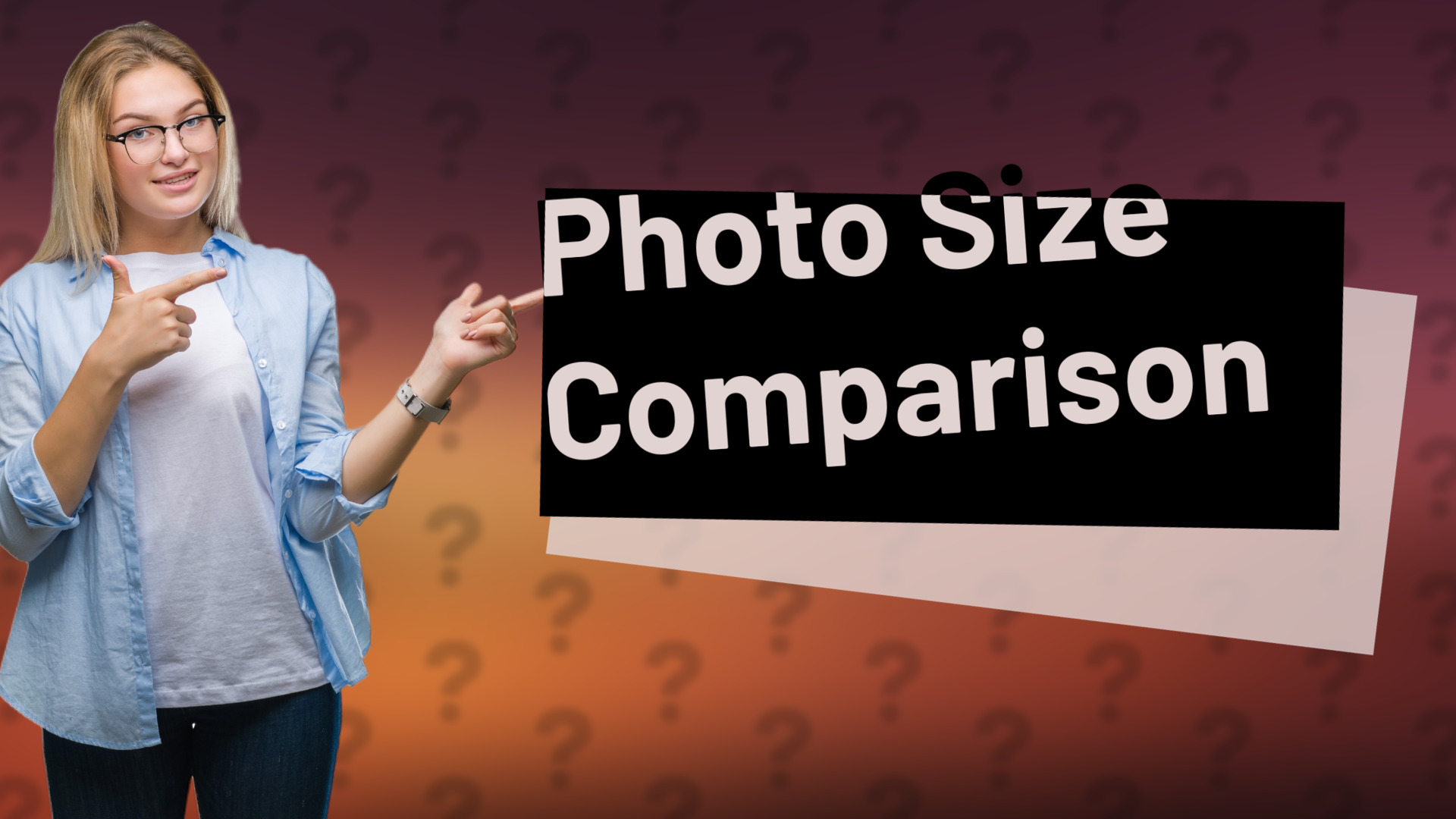 Photo Size Comparison