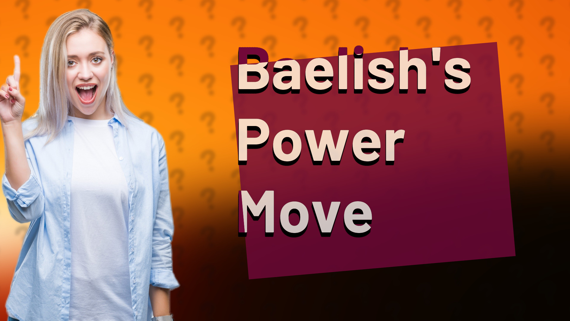 Baelish's Power Move