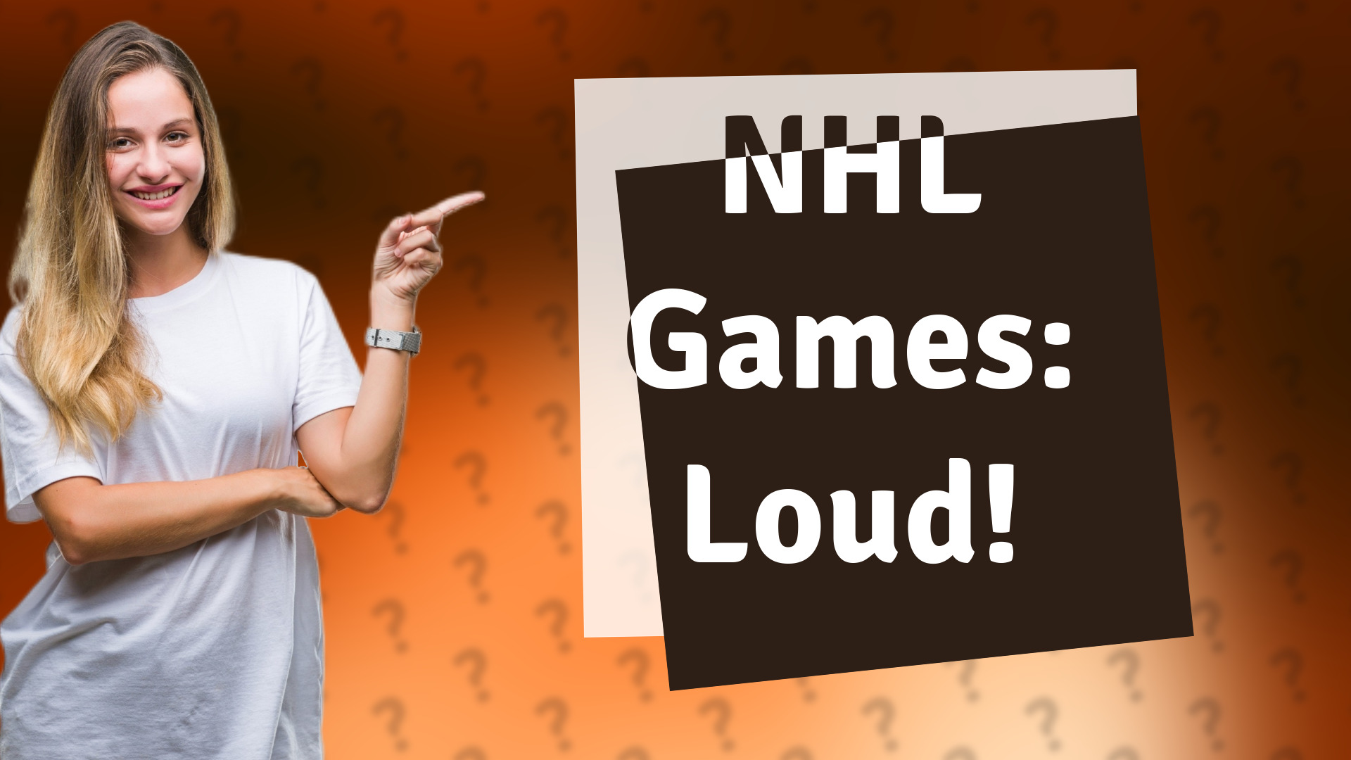NHL Games: Loud!