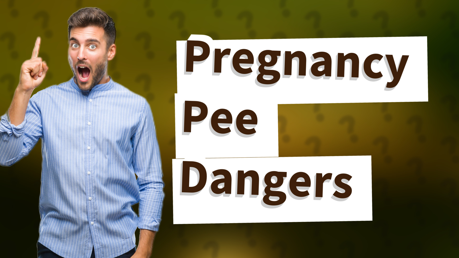 Pregnancy Pee Dangers