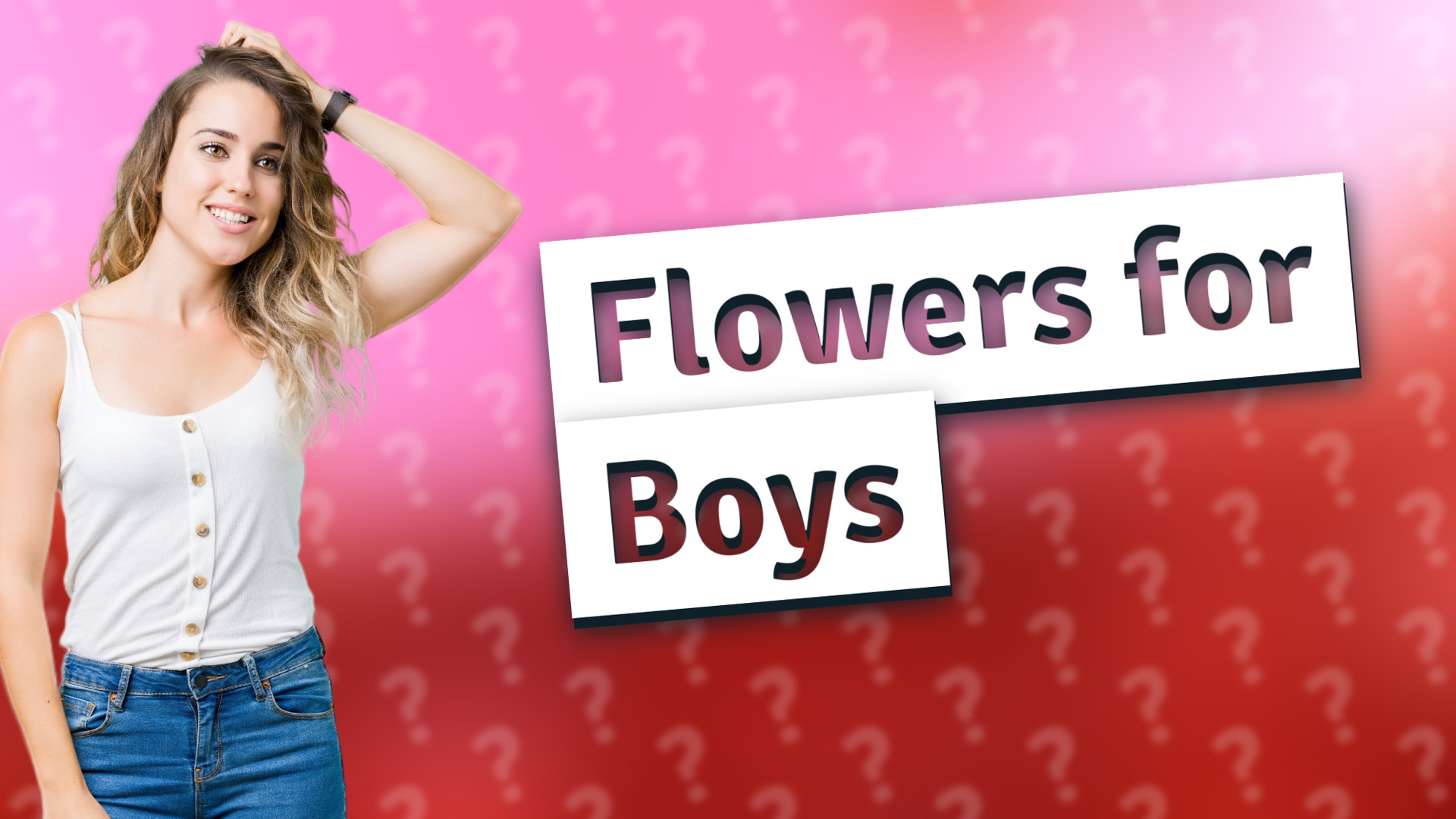 Flowers for Boys