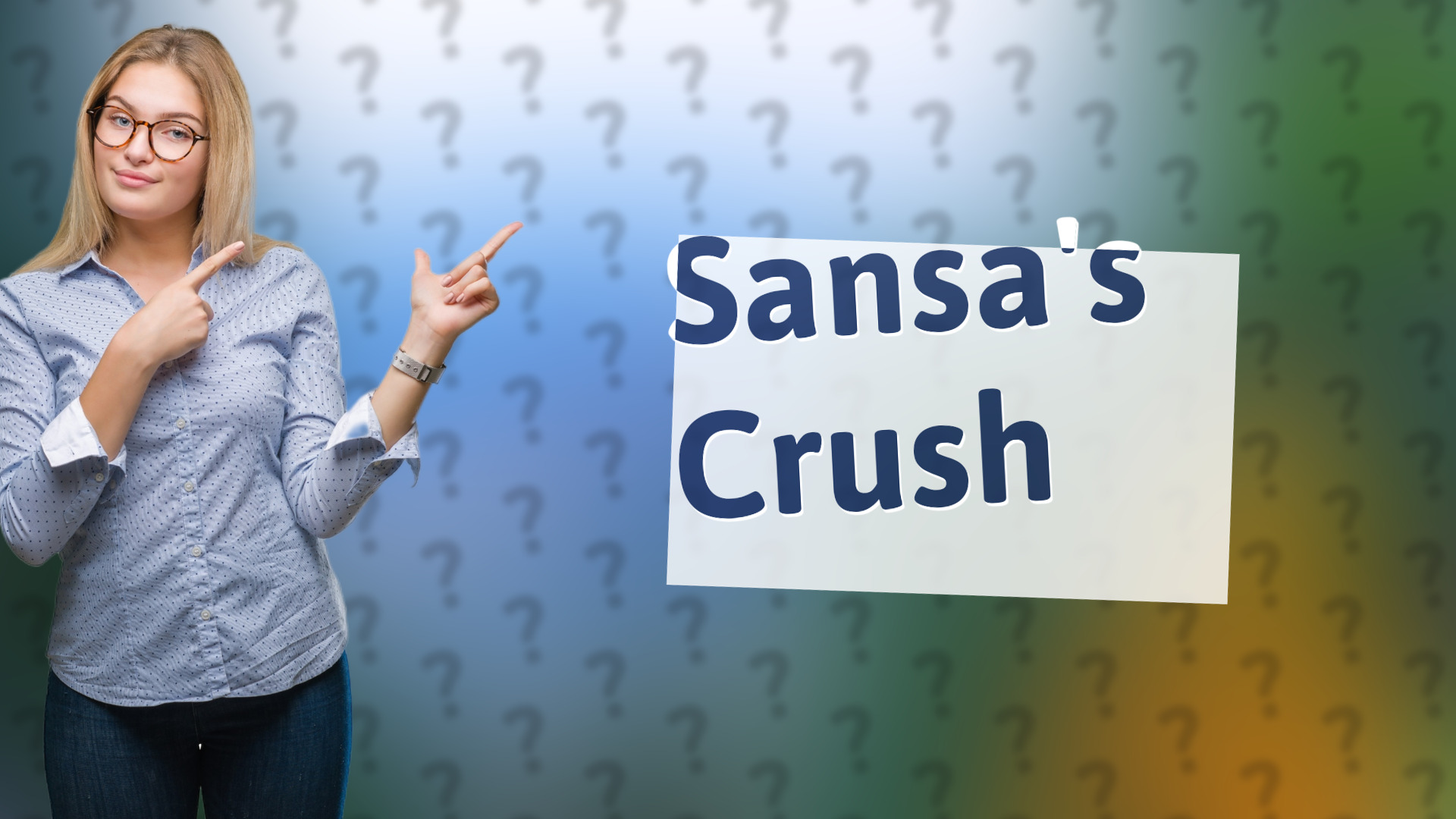 Sansa's Crush