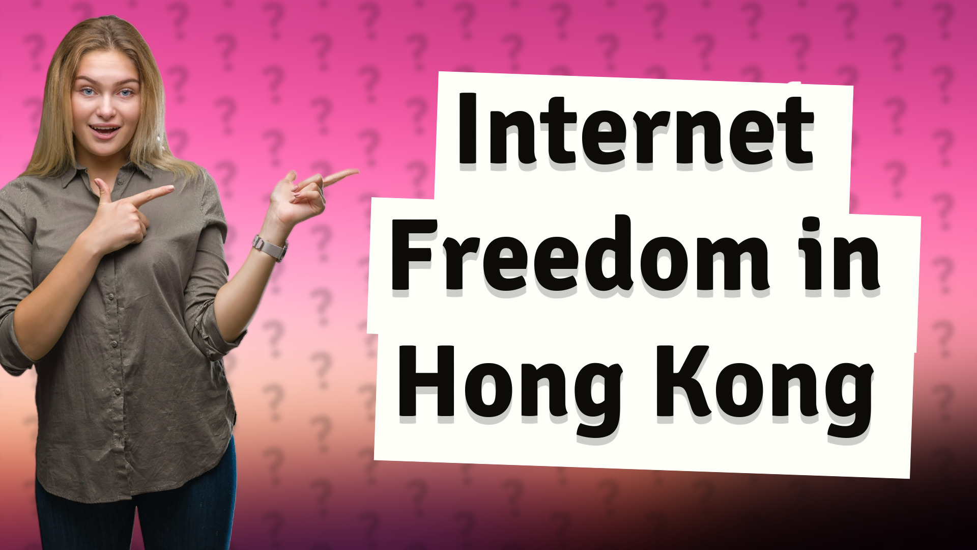 Internet Freedom in Hong Kong