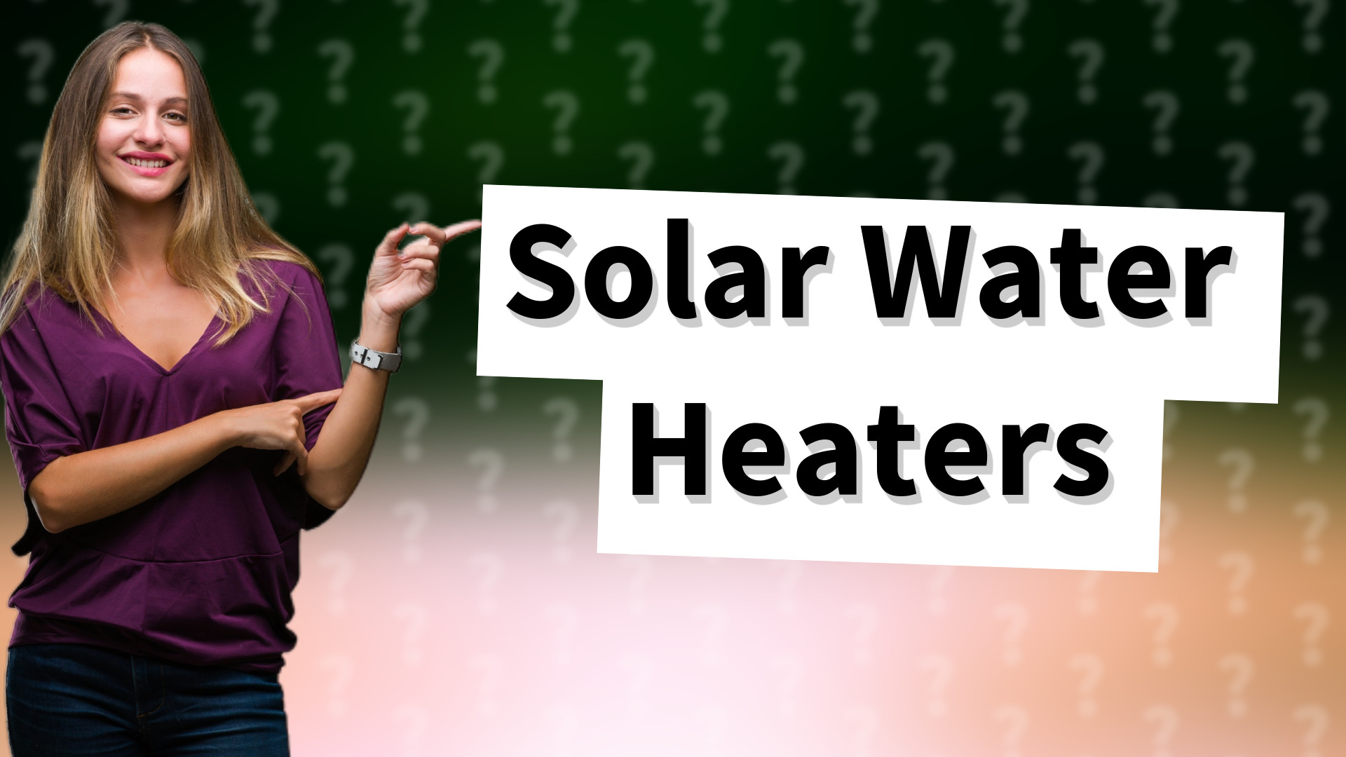 Solar Water Heaters