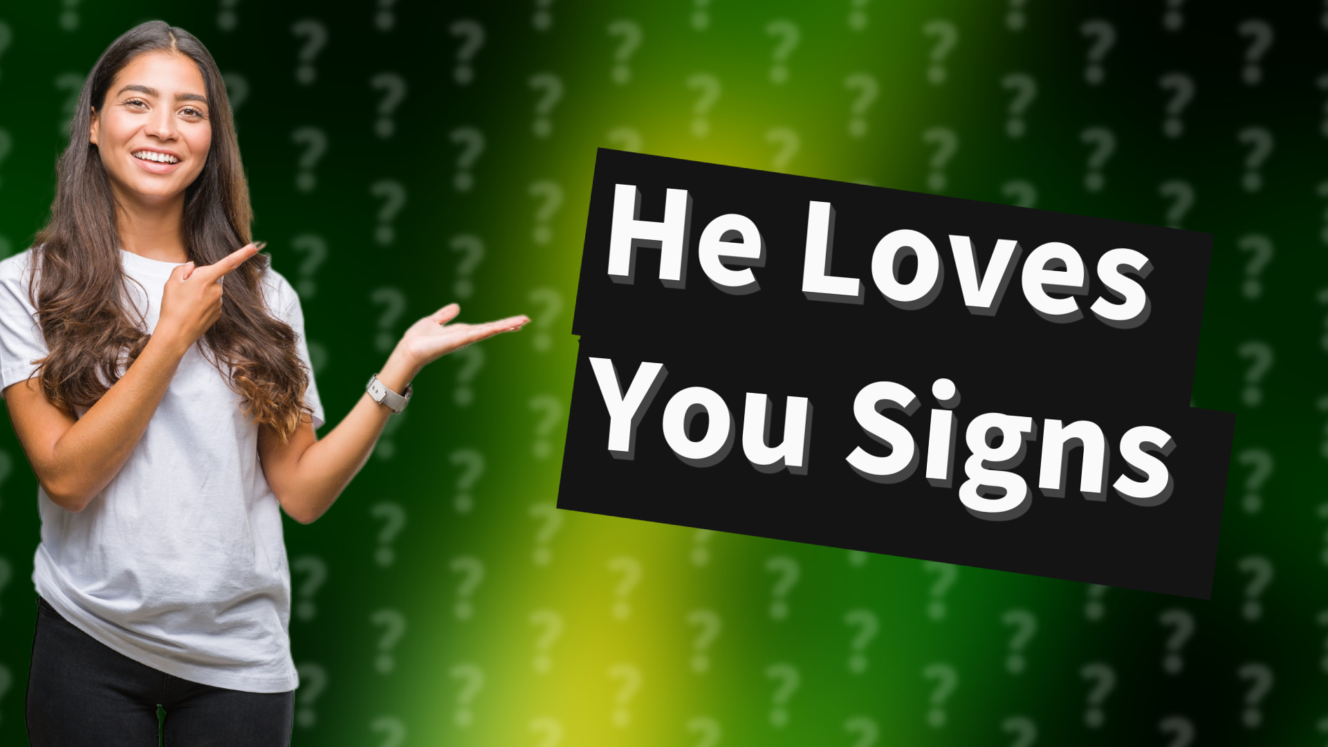 He Loves You Signs