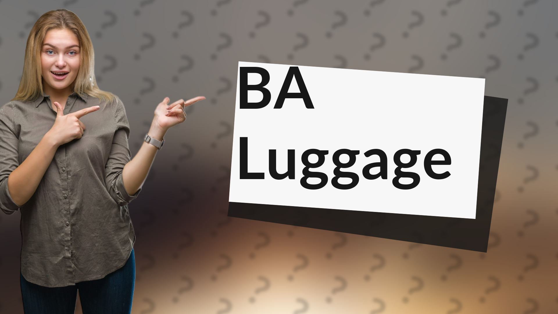 BA Luggage