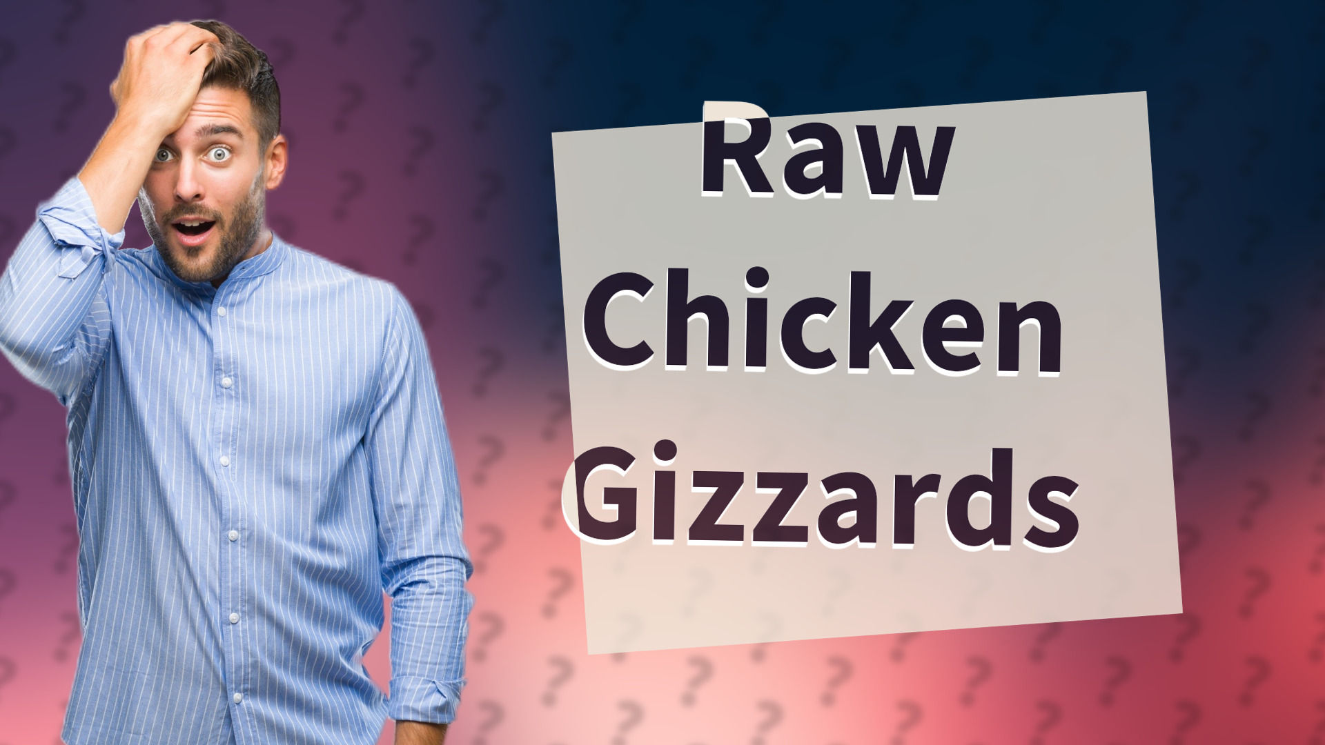Raw Chicken Gizzards