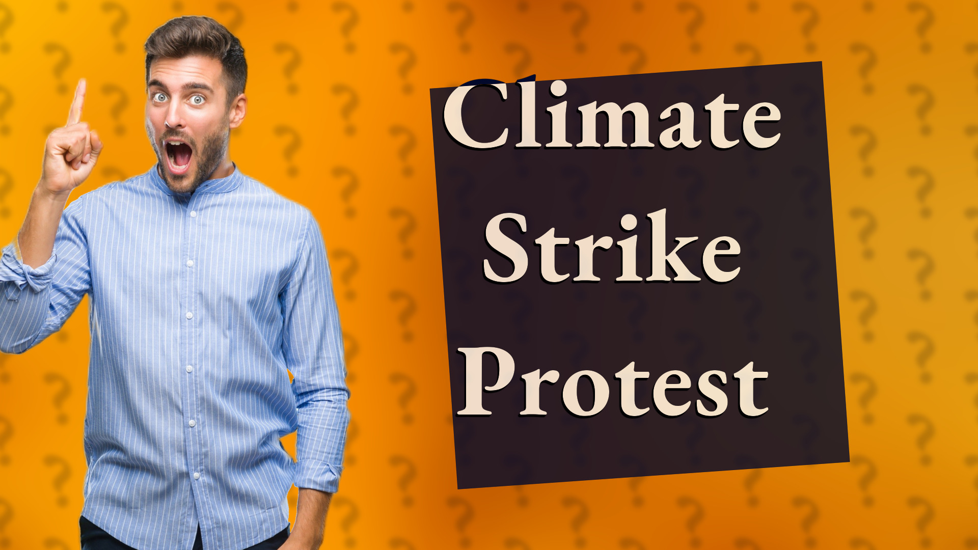 Climate Strike Protest