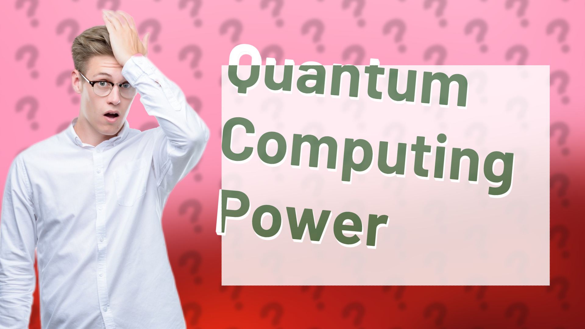 Quantum Computing Power