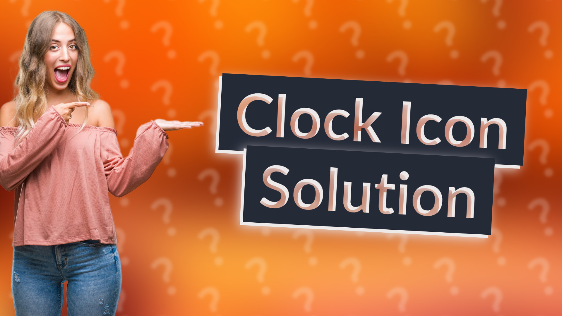 Clock Icon Solution