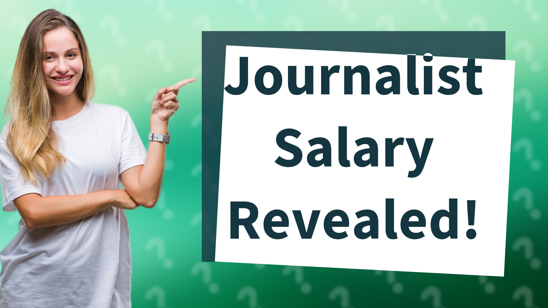Journalist Salary Revealed!